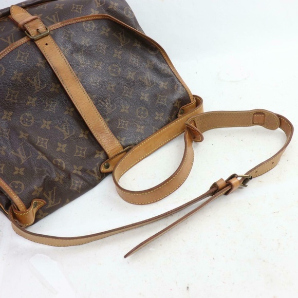 Louis Vuitton Brown Monogram Crossbody Bag - Picture 7 of 16